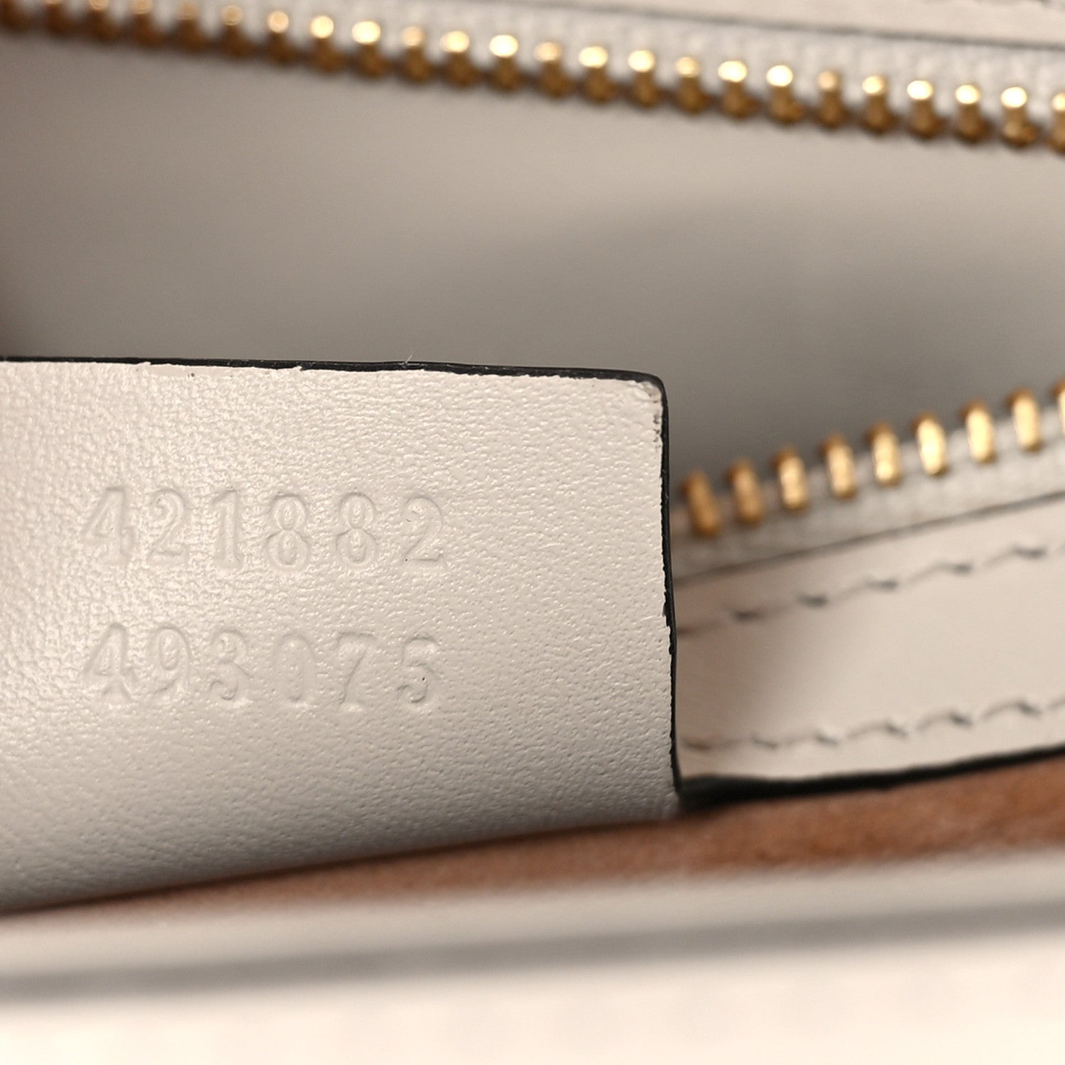 Gucci Calfskin Small Sylvie Shoulder Bag Off White 8 of 10