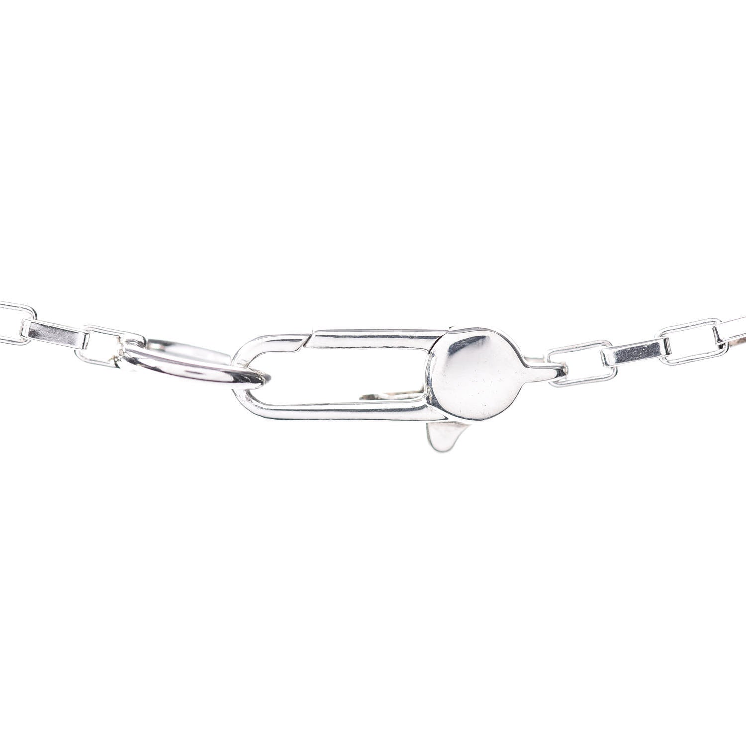 Gucci Sterling Silver Trademark Logo Circle Pendant Necklace 5 of 6