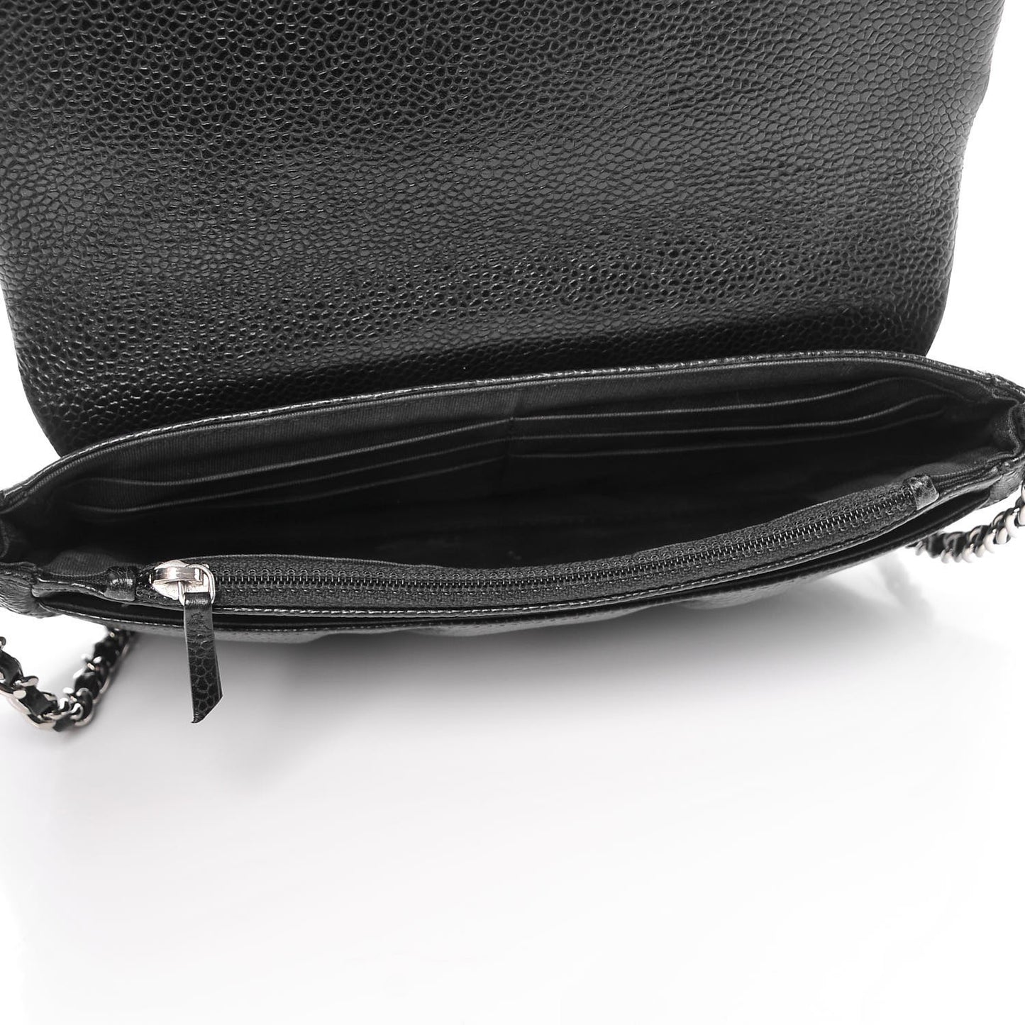 Caviar Half Moon Wallet On Chain WOC Black