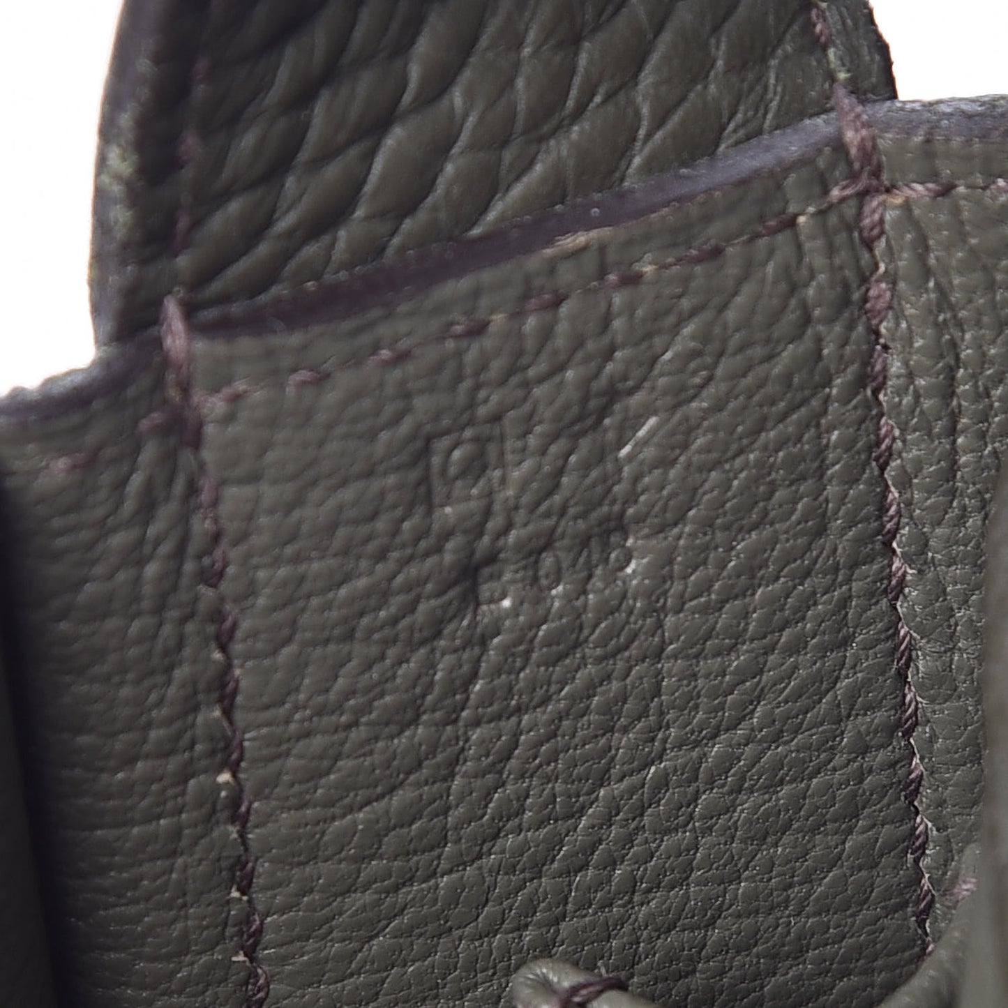 Taurillon Clemence Steve Pochette Vert De Gris