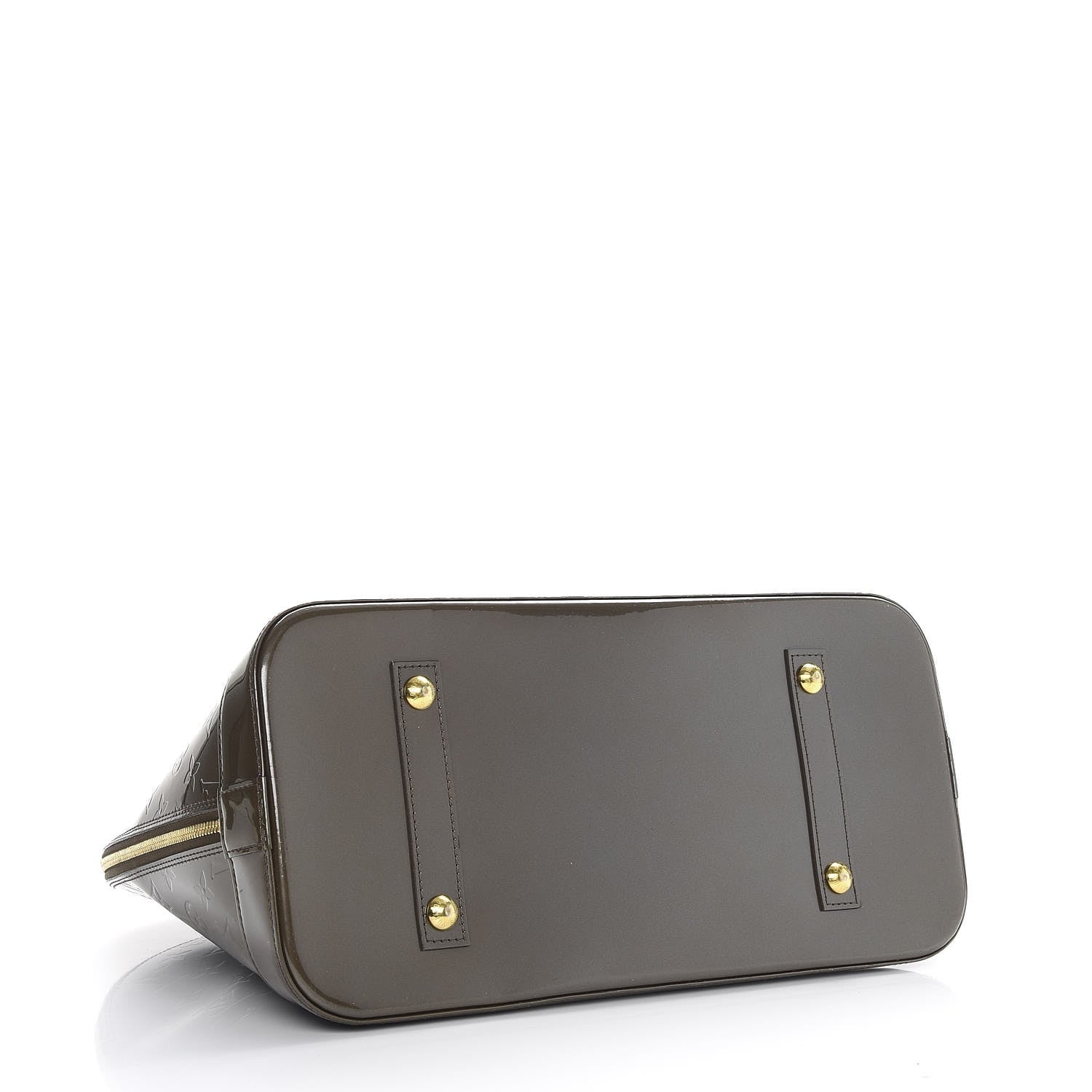 Louis Vuitton Vernis Alma GM Vert Bronze 4 of 22