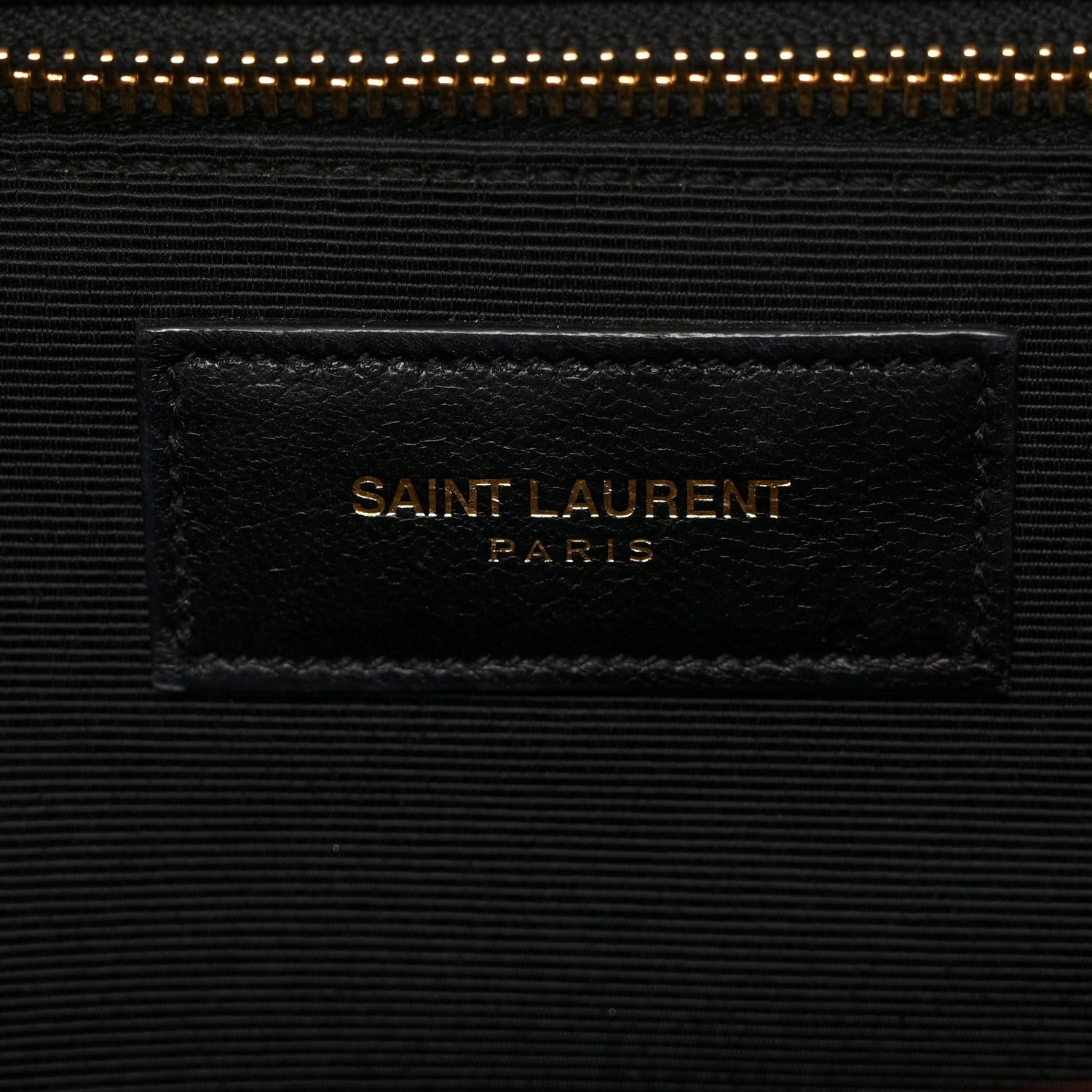 Saint Laurent Grain De Poudre Matelasse Chevron Large Monogram Satchel Lipstick Red 6 of 11