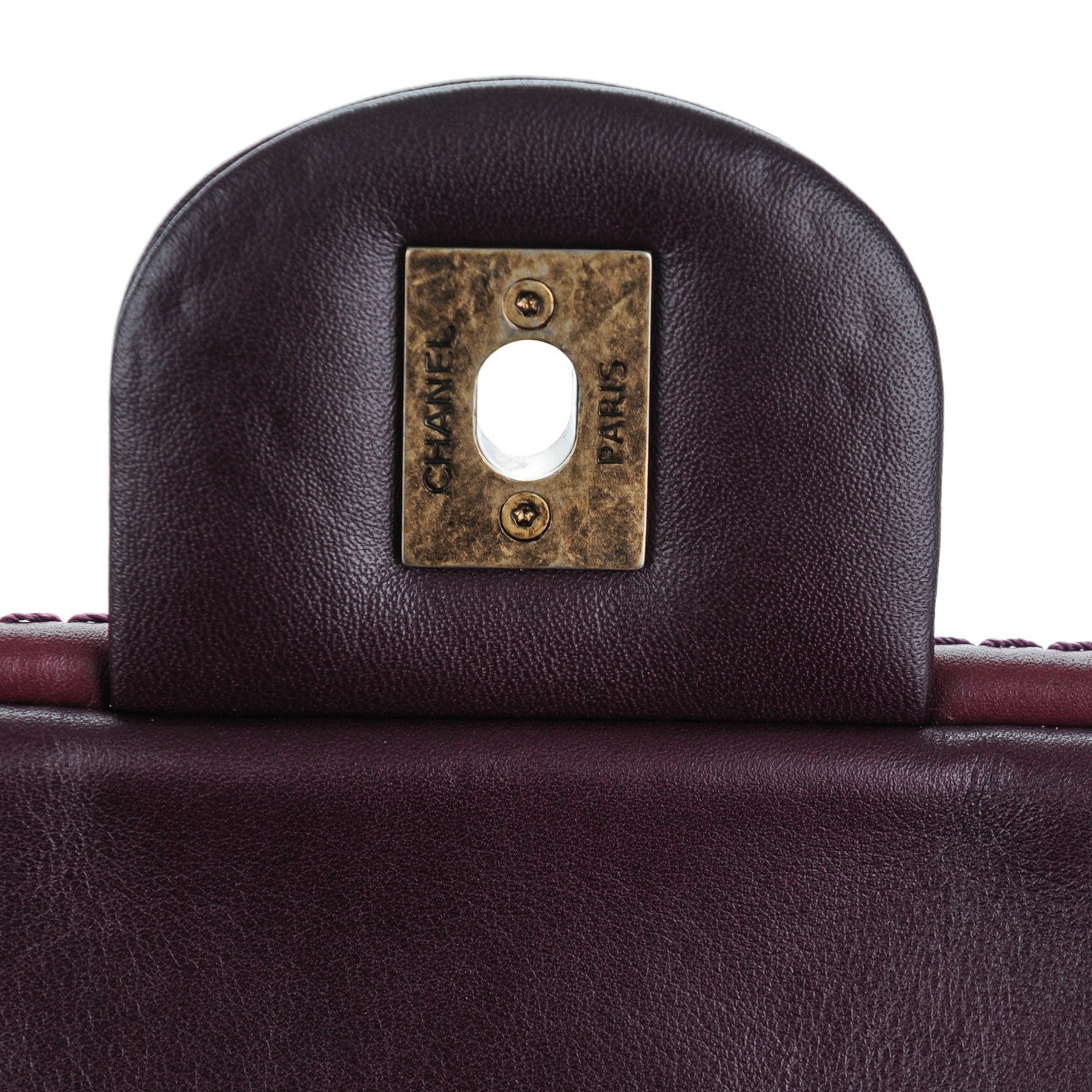 Chanel Calfskin Stitch Triptych Flap 5 of 8