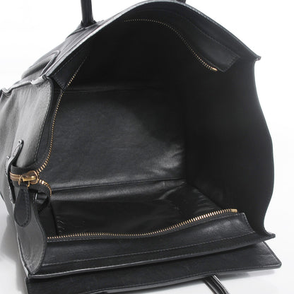 Celine Smooth Calfskin Mini Luggage Black 5 of 7