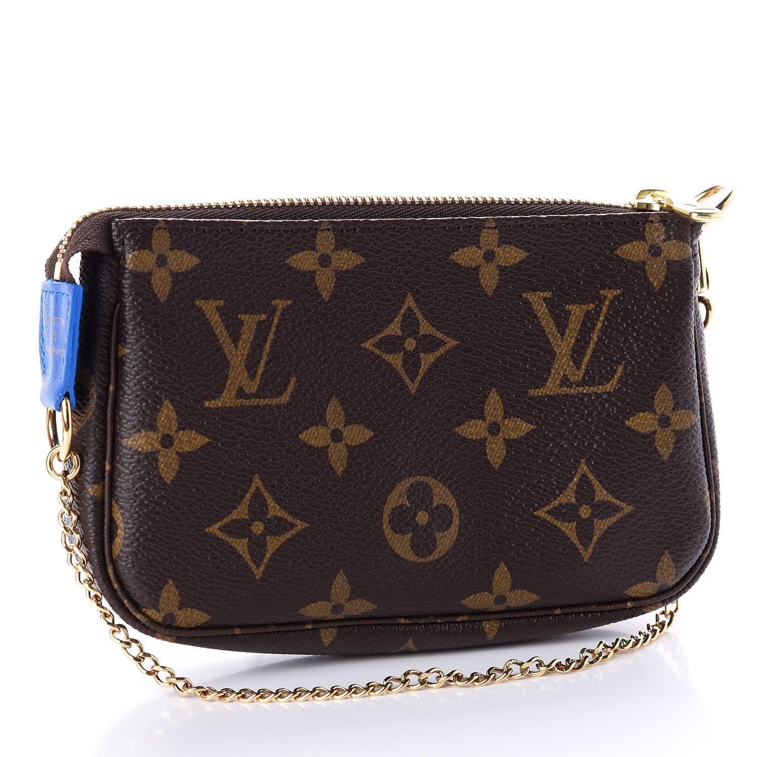 Louis Vuitton Monogram 2019 Christmas Animation Mini Venice Pochette Accessories Blue 3 of 10