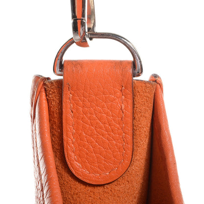 Hermes Taurillon Clemence Evelyne III PM Orange 5 of 14