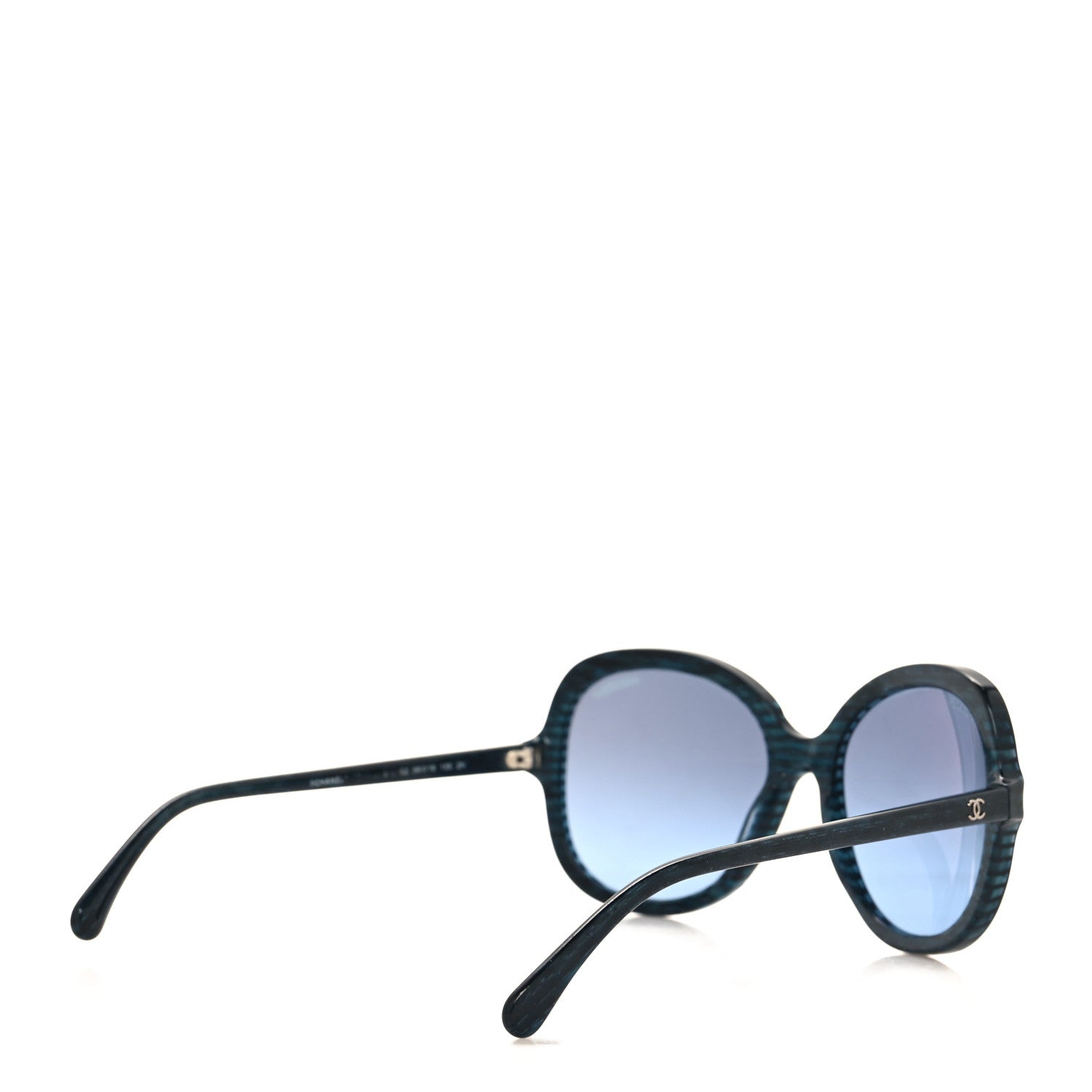 Chanel CC Sunglasses 5319 Blue Black 4 of 8