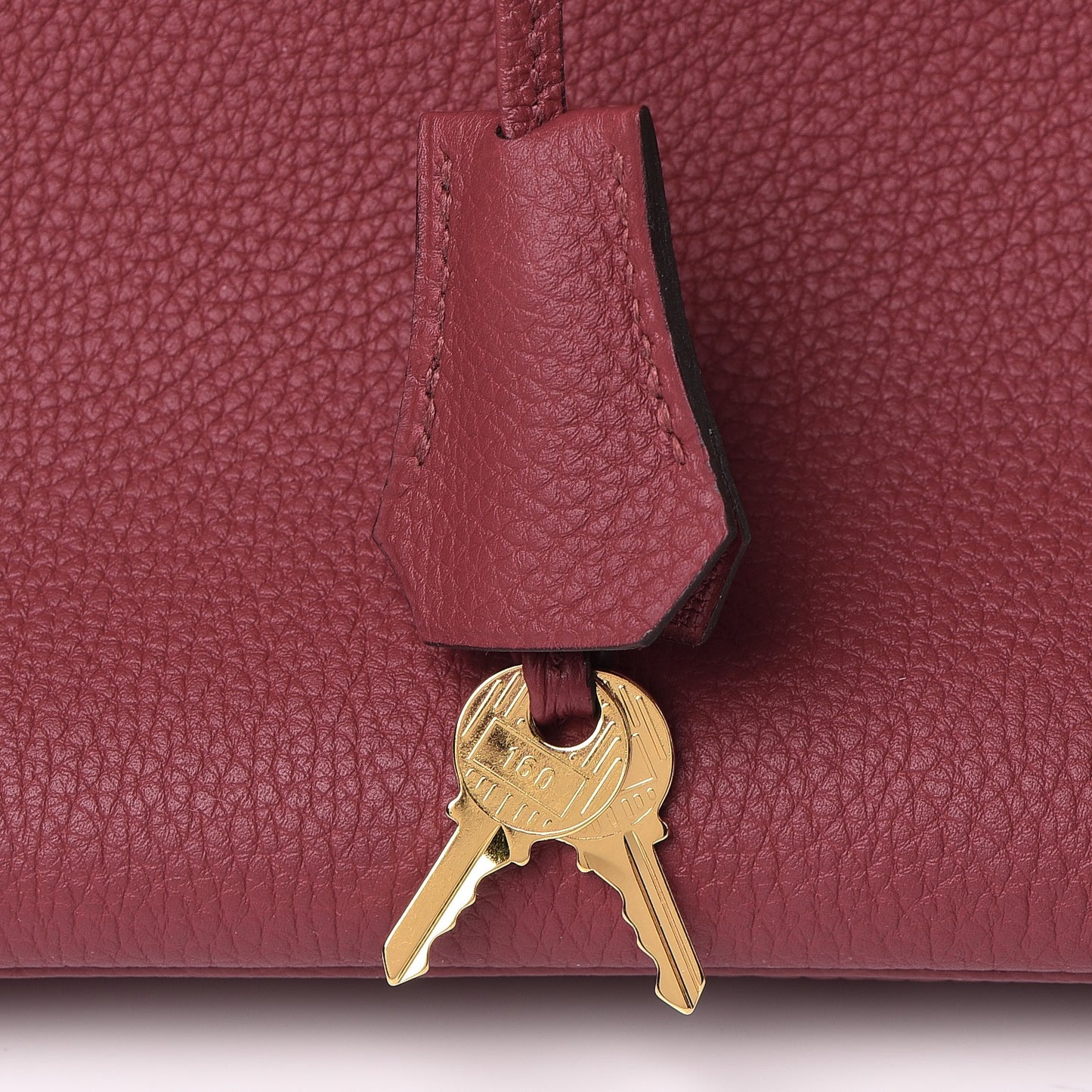 Togo Birkin 35 Rouge Grenat