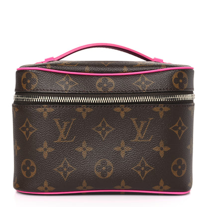 Louis Vuitton Monogram Macassar Nice Mini Fuchsia 1 of 8