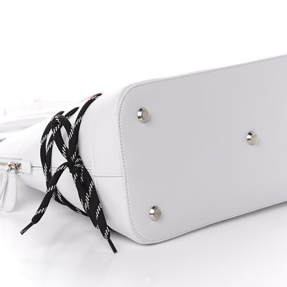 Balenciaga Calfskin Hello Kitty M Ville Top Handle Bag Optic White 8 of 9