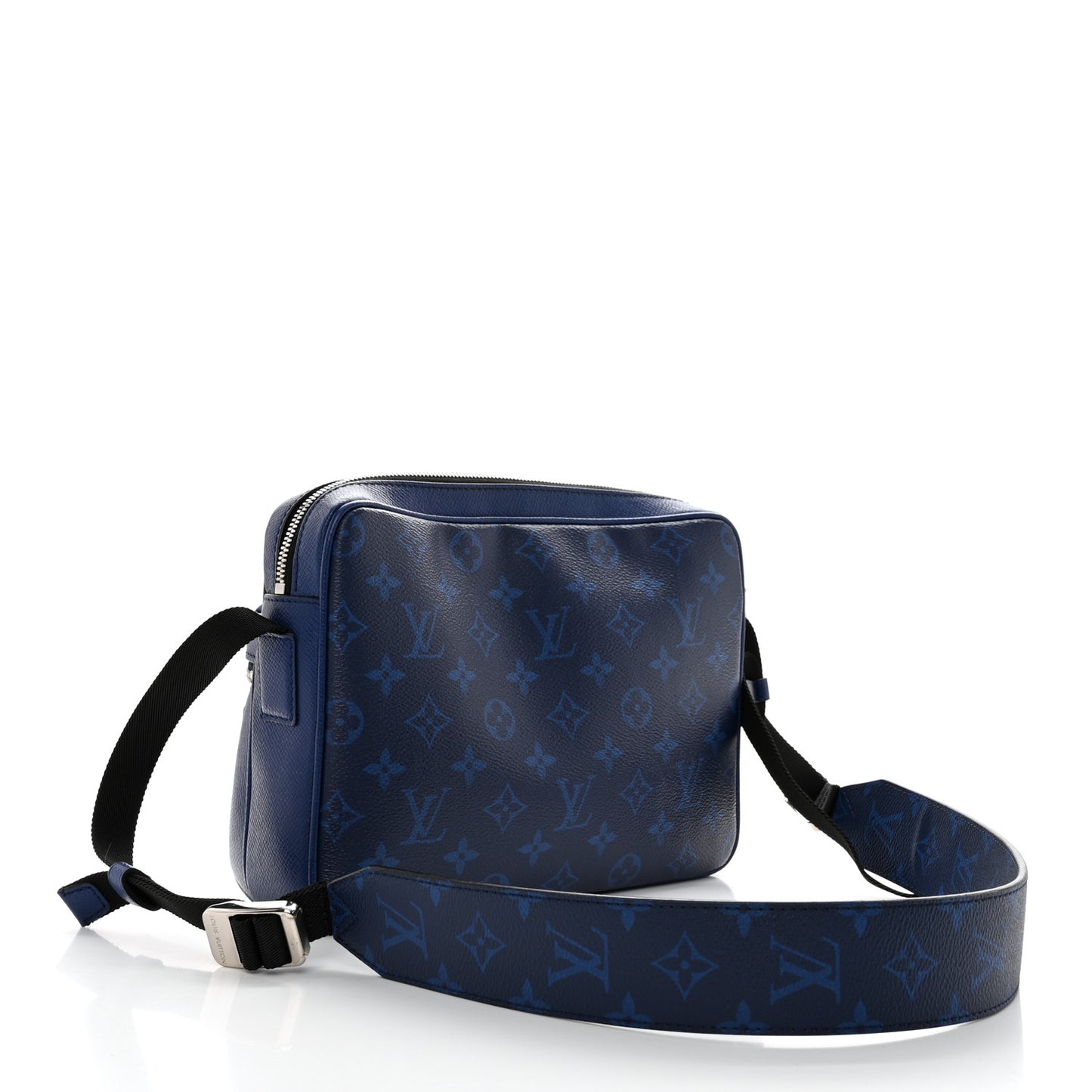 Taiga Monogram Outdoor Messenger Cobalt