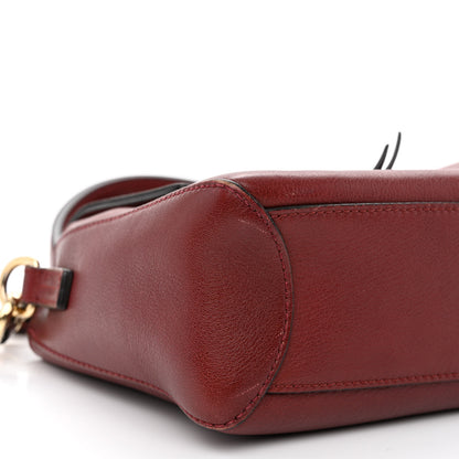 Chloe Calfskin Mini Faye Day Shoulder Bag Sienna Red 9 of 10