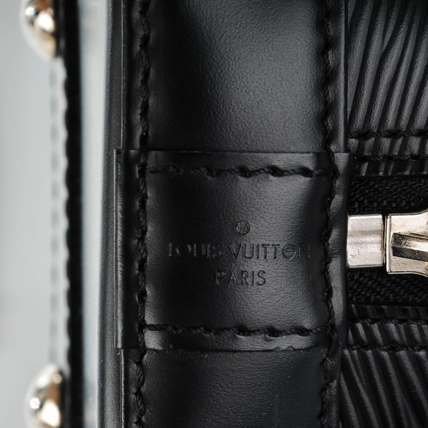 Louis Vuitton Epi Alma BB Black 5 of 8