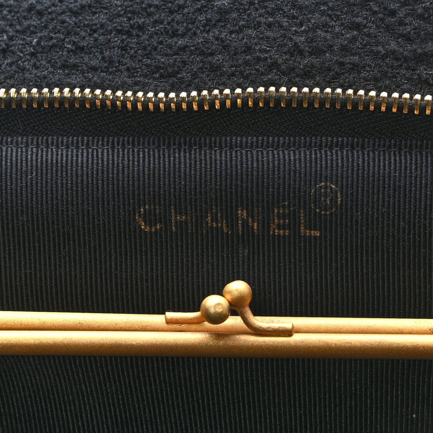 Chanel Jersey Quilted Shopping Tote Black 6 of 10