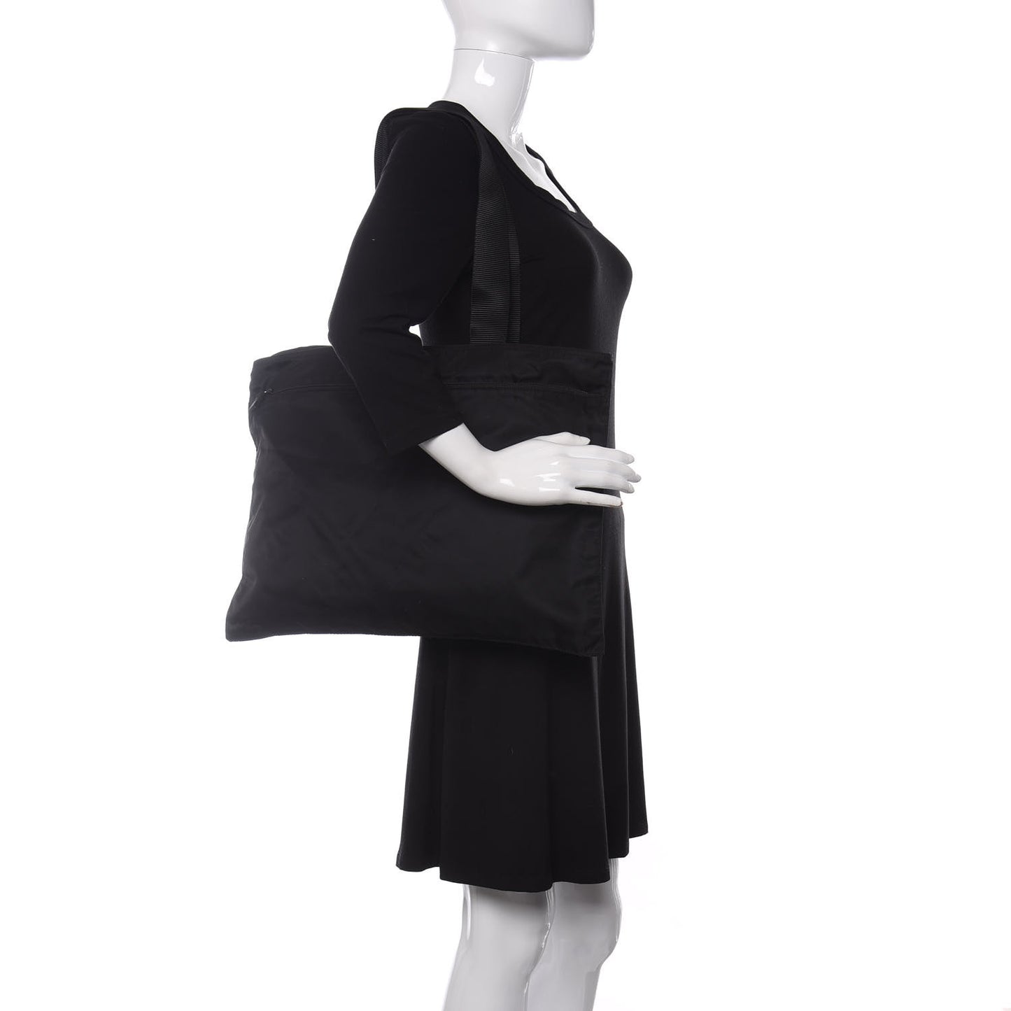 Nylon Tote Black