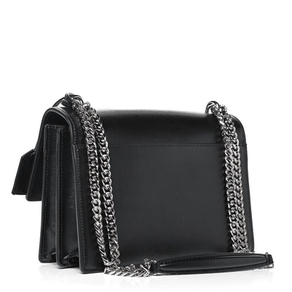 Saint Laurent Calfskin Medium Monogram Sunset Black 3 of 9