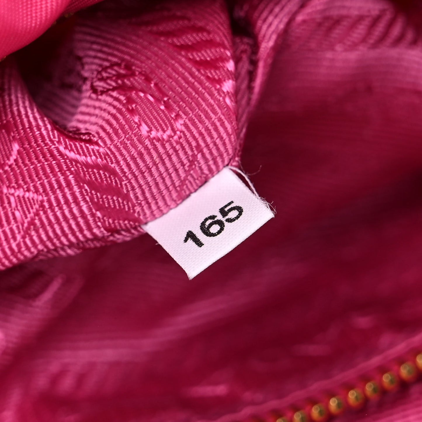 Tessuto Nylon Pietre Jeweled Shoulder Bag Fuxia