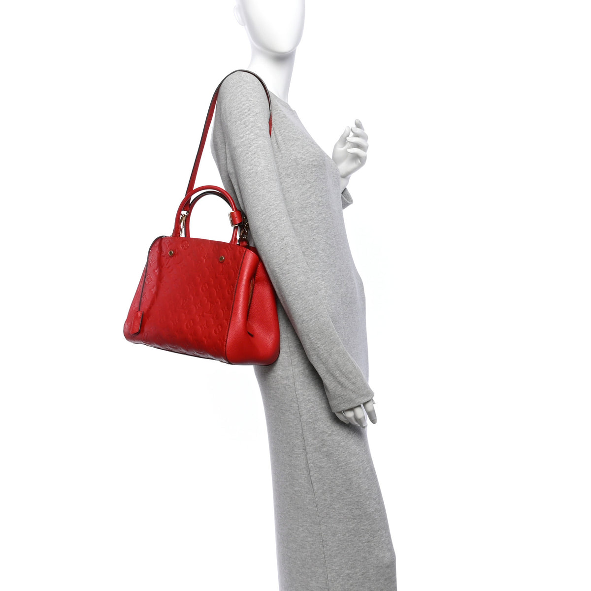 Louis Vuitton Empreinte Montaigne MM Cherry 2 of 12
