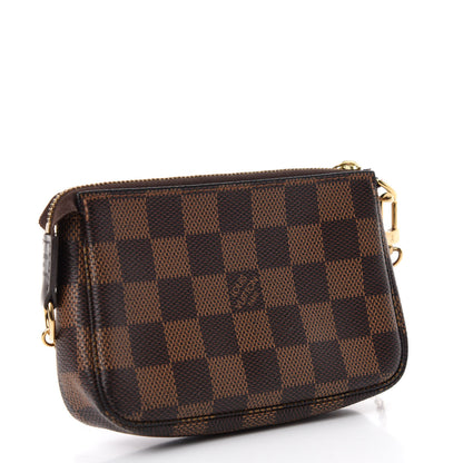 Louis Vuitton Damier Ebene Mini Pochette Accessories 3 of 8