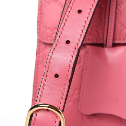 Gucci Guccissima Signature Medium Padlock Top Handle Bag Flush 9 of 9