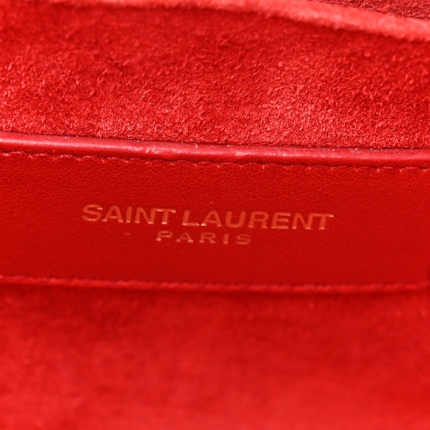 Saint Laurent Calfskin Nano Sac De Jour Lipstick Red 6 of 13
