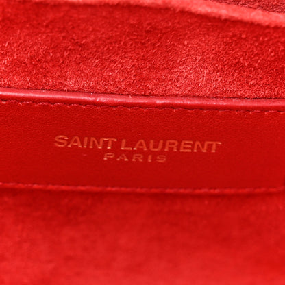 Saint Laurent Calfskin Nano Sac De Jour Lipstick Red 6 of 13