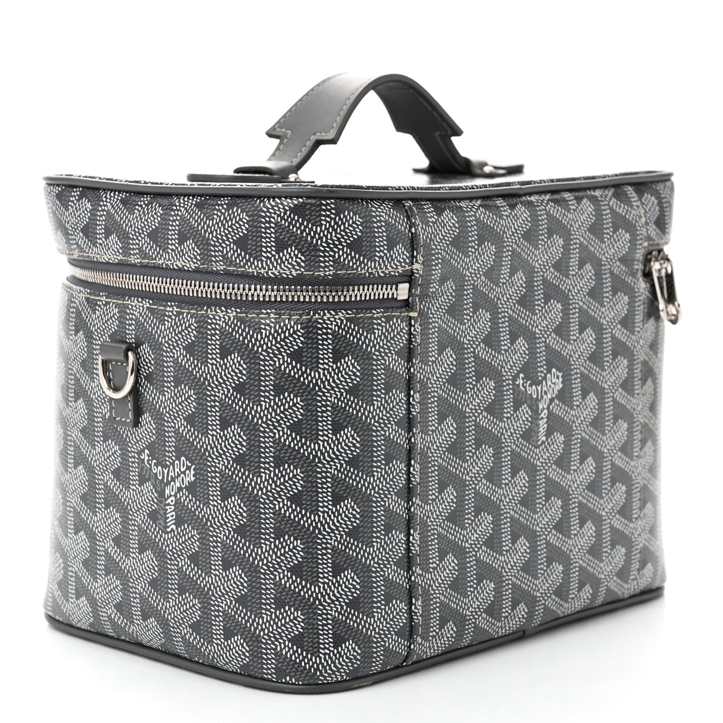 Goyardine Muse Vanity Case Grey