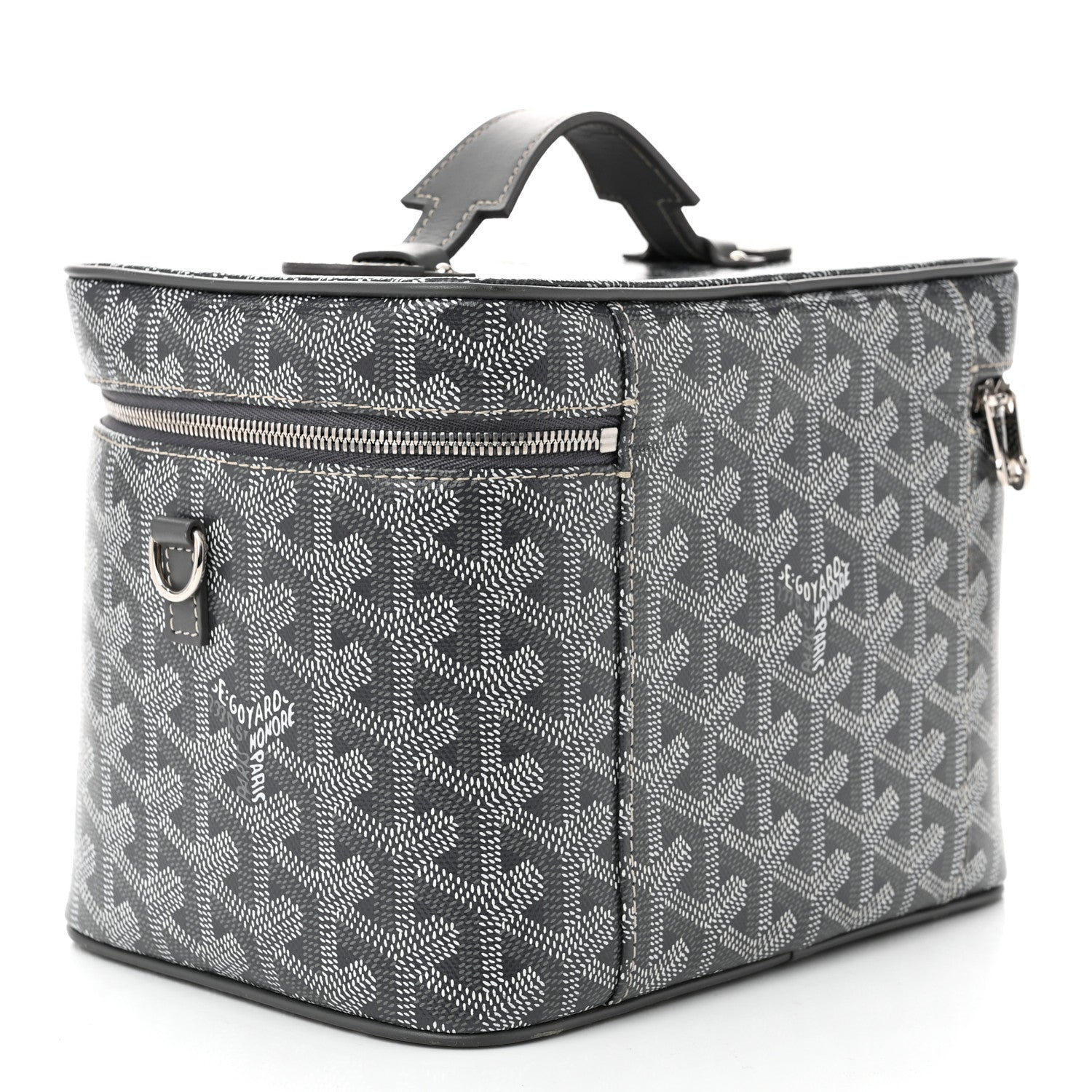 Goyard Goyardine Muse Vanity Case Grey 4 of 11