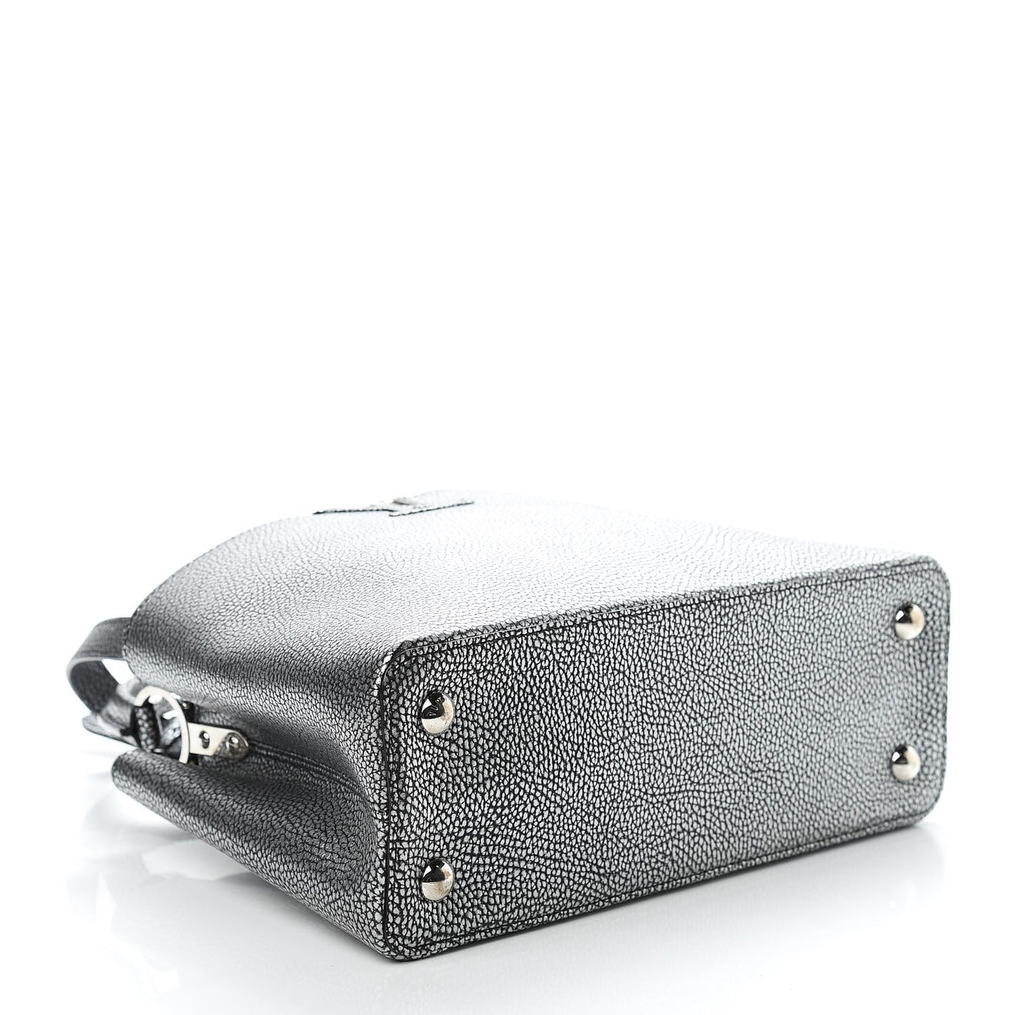 Taurillon Capucines PM Chrome