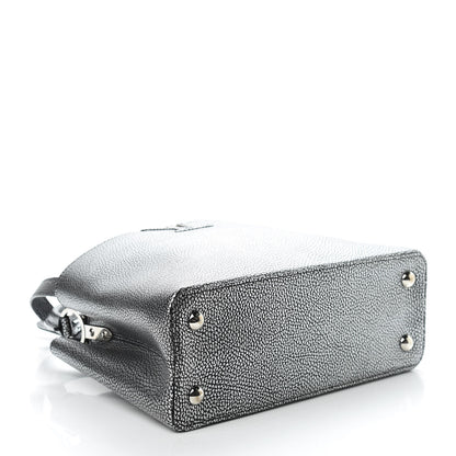 Louis Vuitton Taurillon Capucines PM Chrome 5 of 10