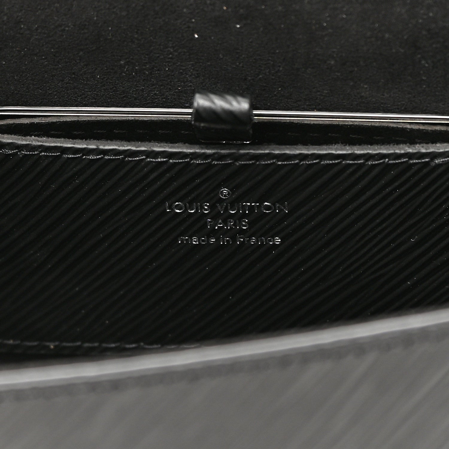 Louis Vuitton Epi Twist Short Handle Shoulder Bag Black Rose 6 of 15