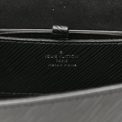 Louis Vuitton Epi Twist Short Handle Shoulder Bag Black Rose 6 of 15