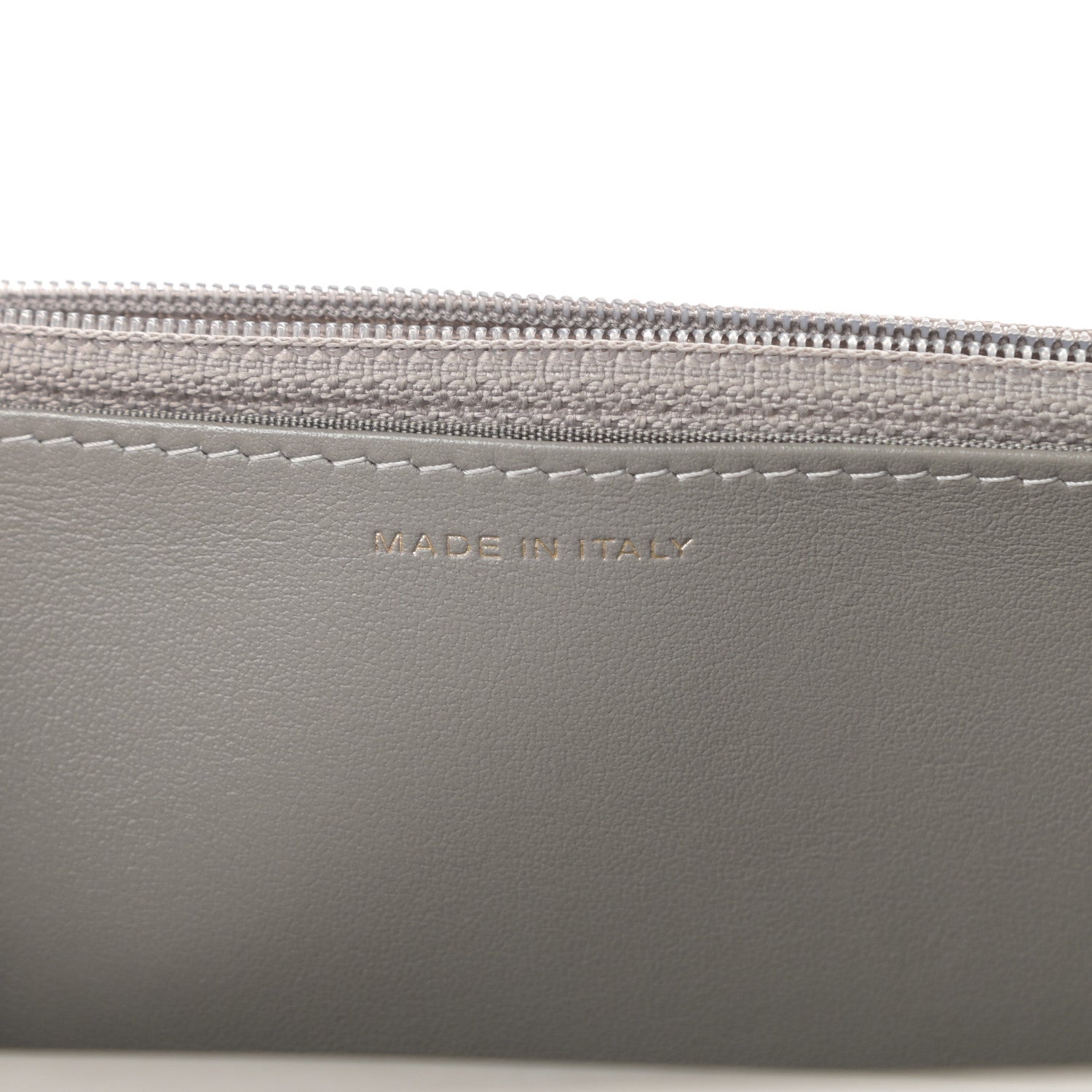Chanel Caviar Quilted Boy Wallet On Chain WOC Grey 7 of 13
