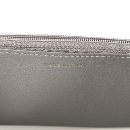 Chanel Caviar Quilted Boy Wallet On Chain WOC Grey 7 of 13