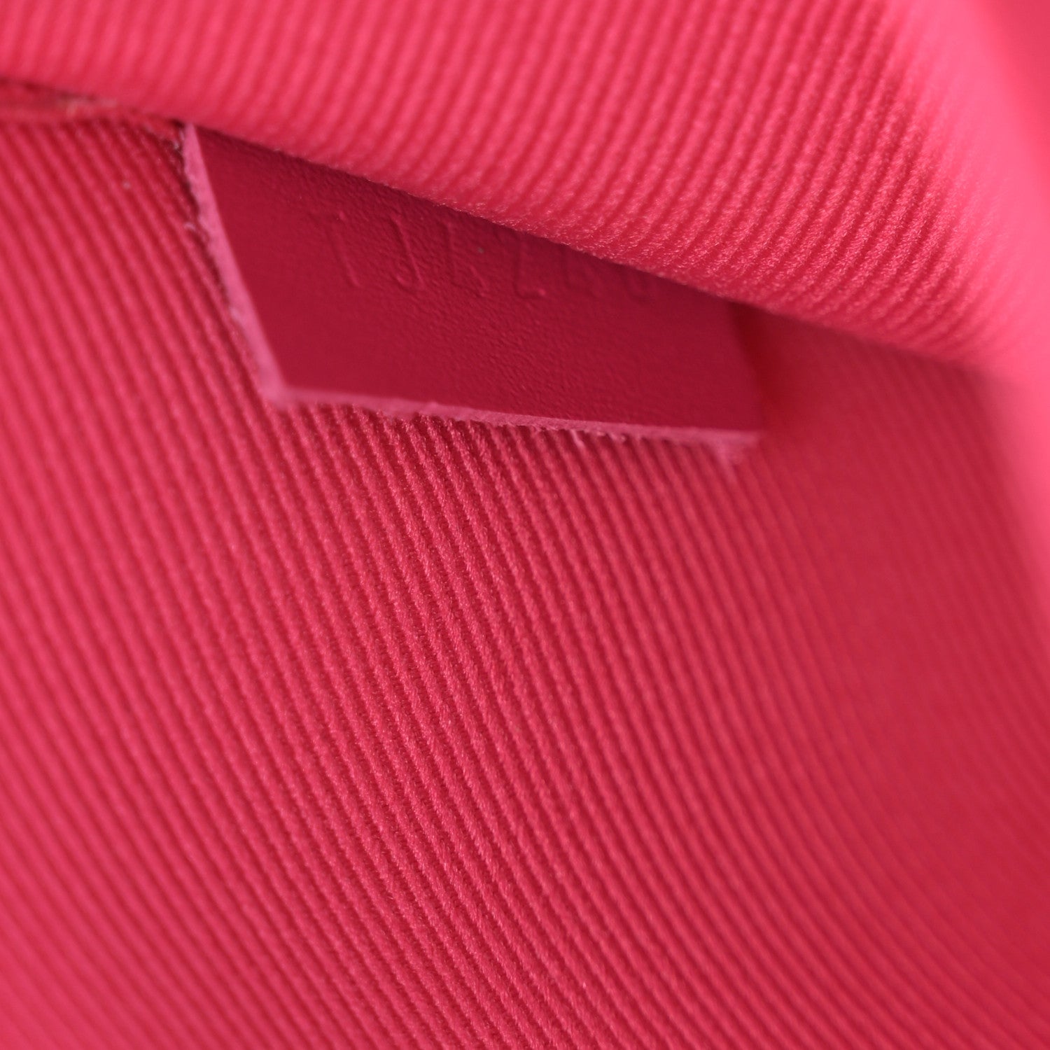 Louis Vuitton Vernis Valentine Pochette Felicie Chain Wallet Fuchsia 8 of 12