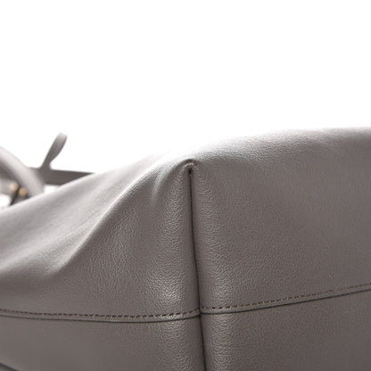 Saint Laurent Calfskin Large Shopping Tote Earth 10 of 11