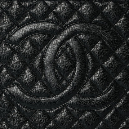 Chanel Caviar Quilted Medallion Tote Black 7 of 10