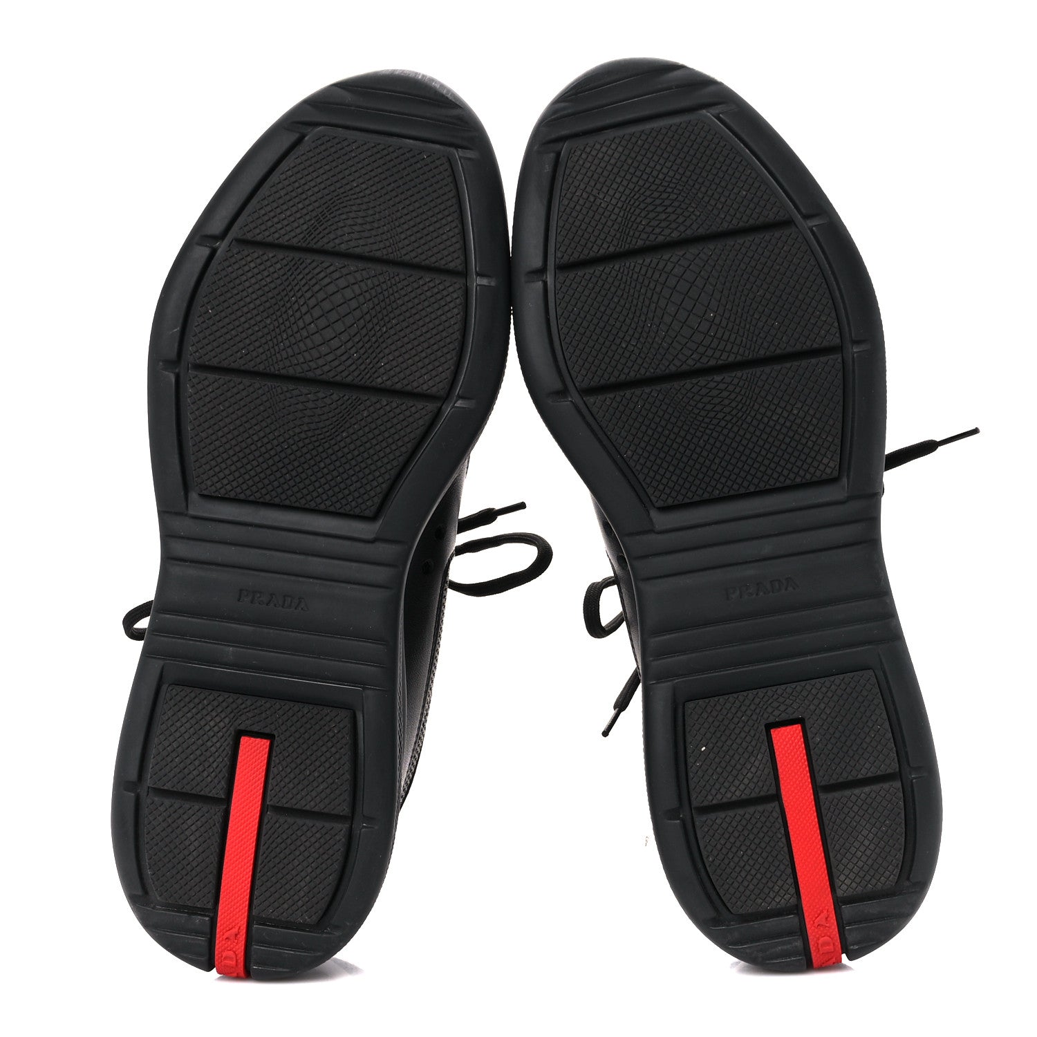 Prada Nappa Mesh Mens Sneakers 8.5 Black 5 of 10