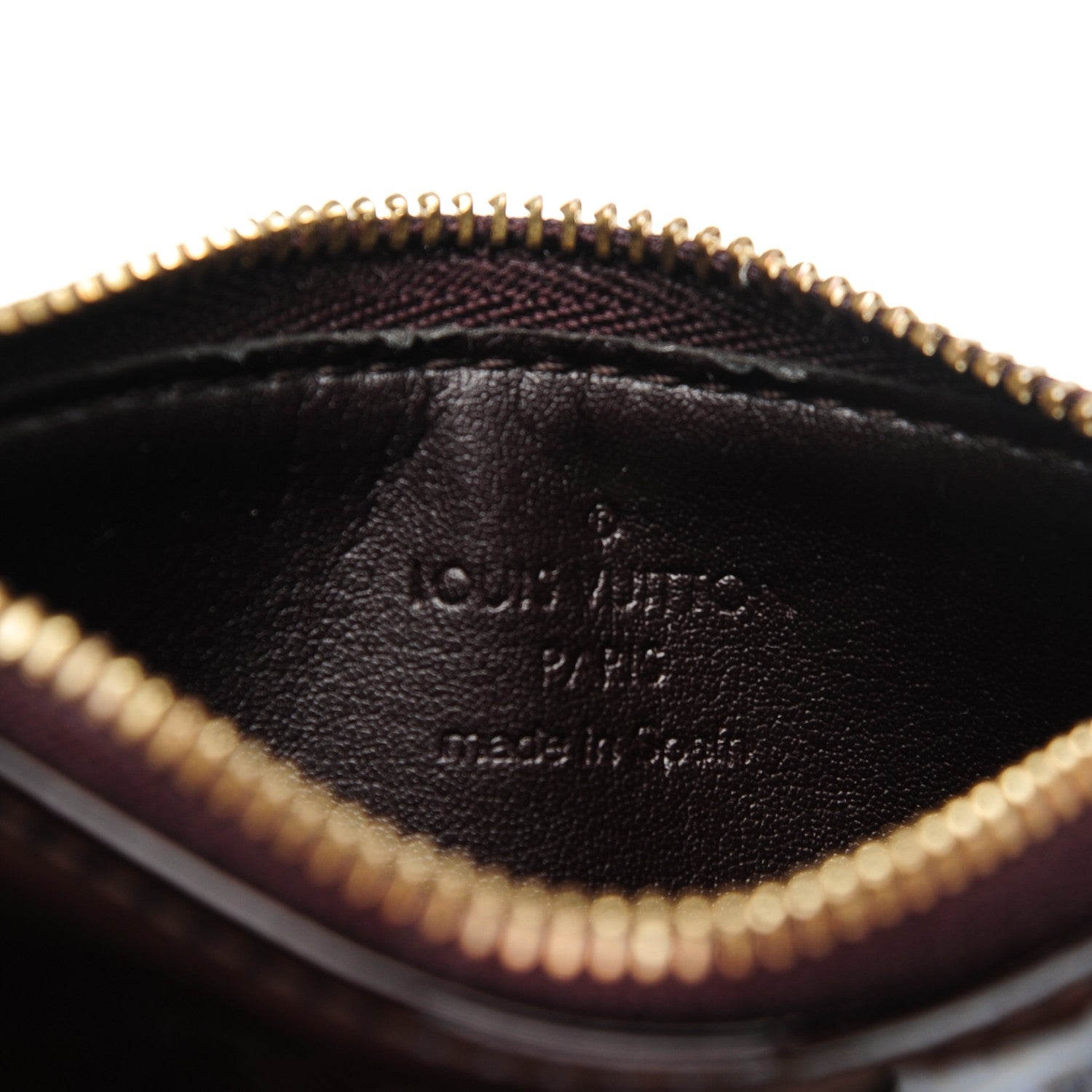 Louis Vuitton Vernis Pochette Key Pouch Amarante 5 of 7