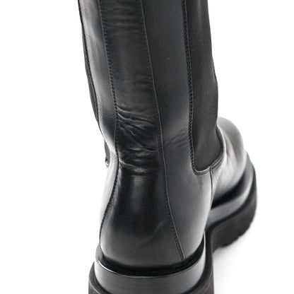 Bottega Veneta Calfskin The Lug Chelsea 55mm Boots 40.5 Black 10 of 10