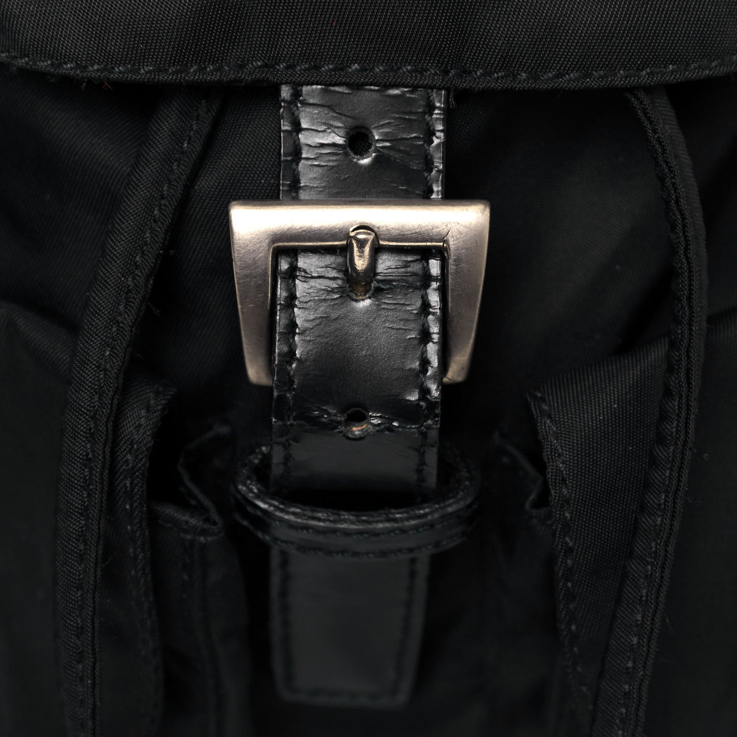 Tessuto Nylon Vela Small Backpack Black