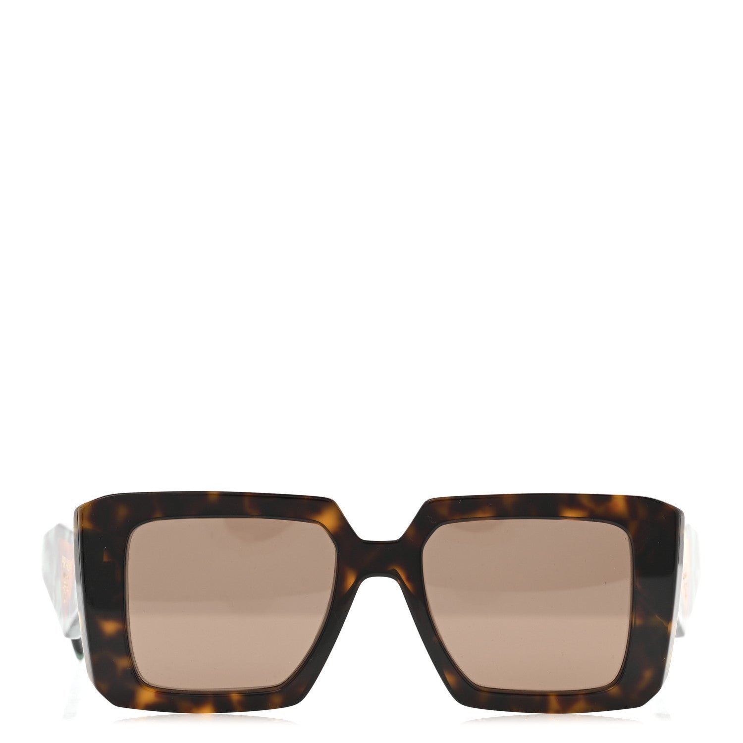 Prada Acetate Symbole Sunglasses SPR 23Y Red Tortoise 2 of 9