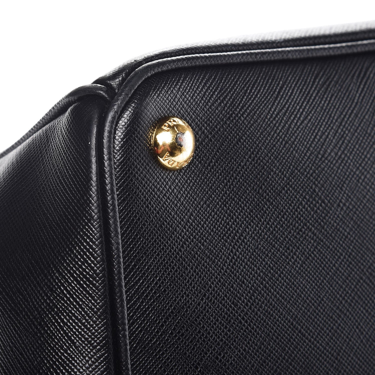 Prada Saffiano Large Galleria Double Zip Tote Black 10 of 15