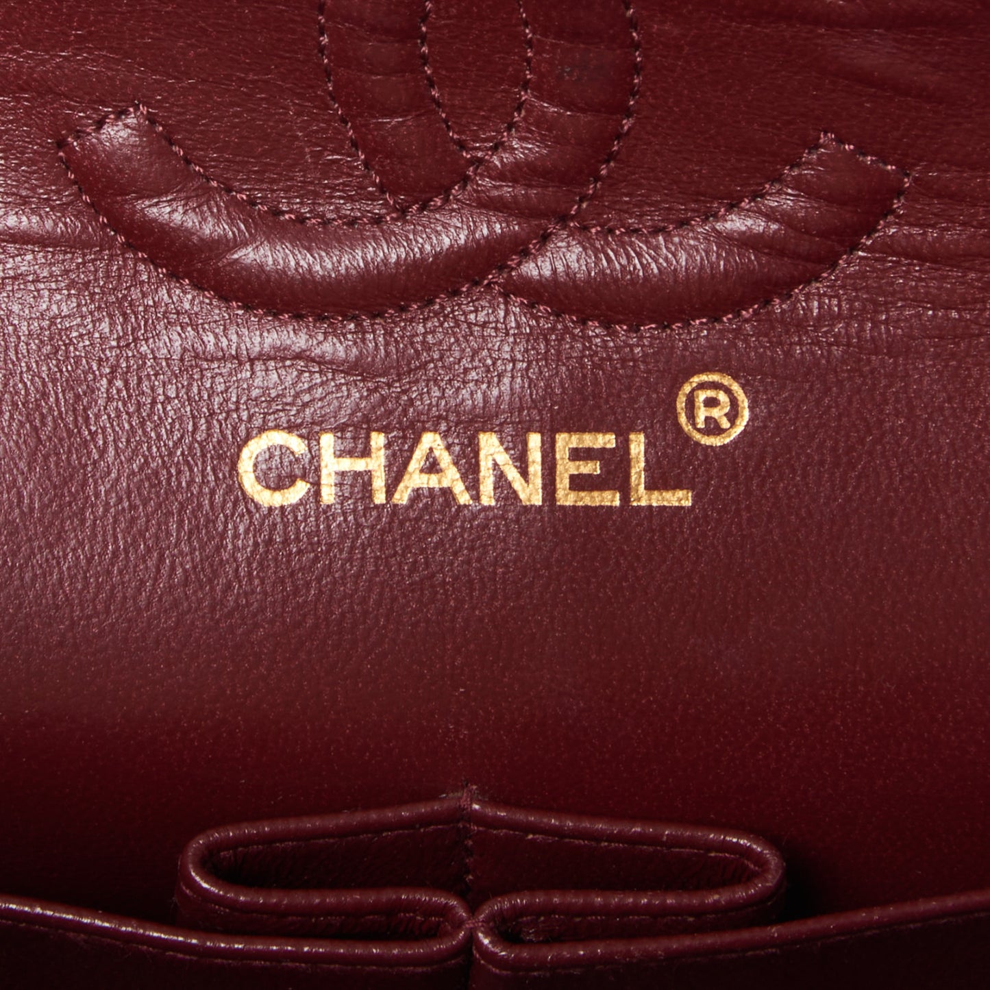 Lambskin Quilted Small Double Flap Black