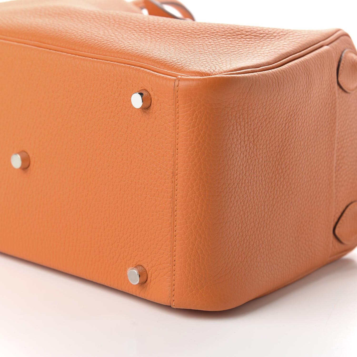 Hermes Taurillon Clemence Lindy 30 Orange 7 of 10