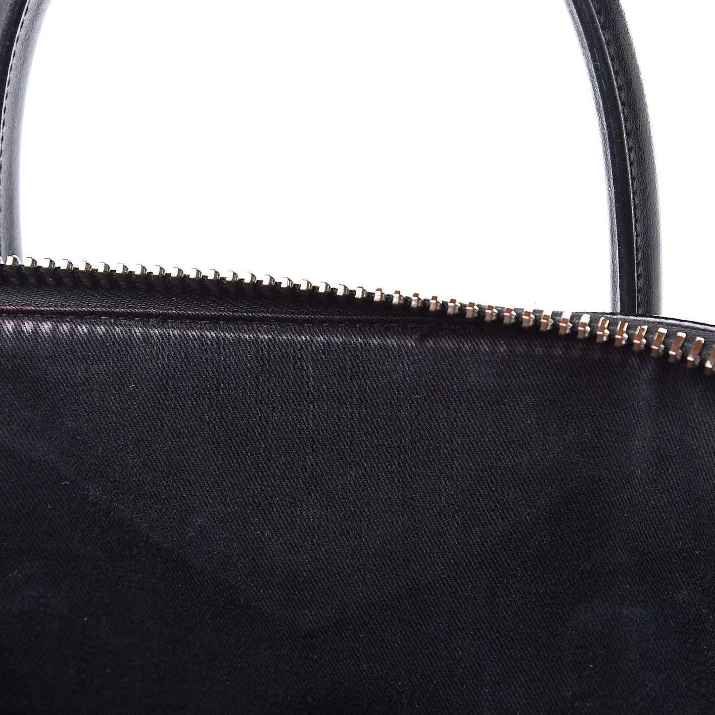 Shiny Lord Calfskin Medium Antigona Black