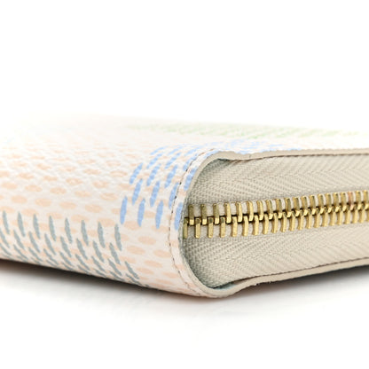 Louis Vuitton Damierlicious Zippy Wallet Pistachio Green 10 of 14