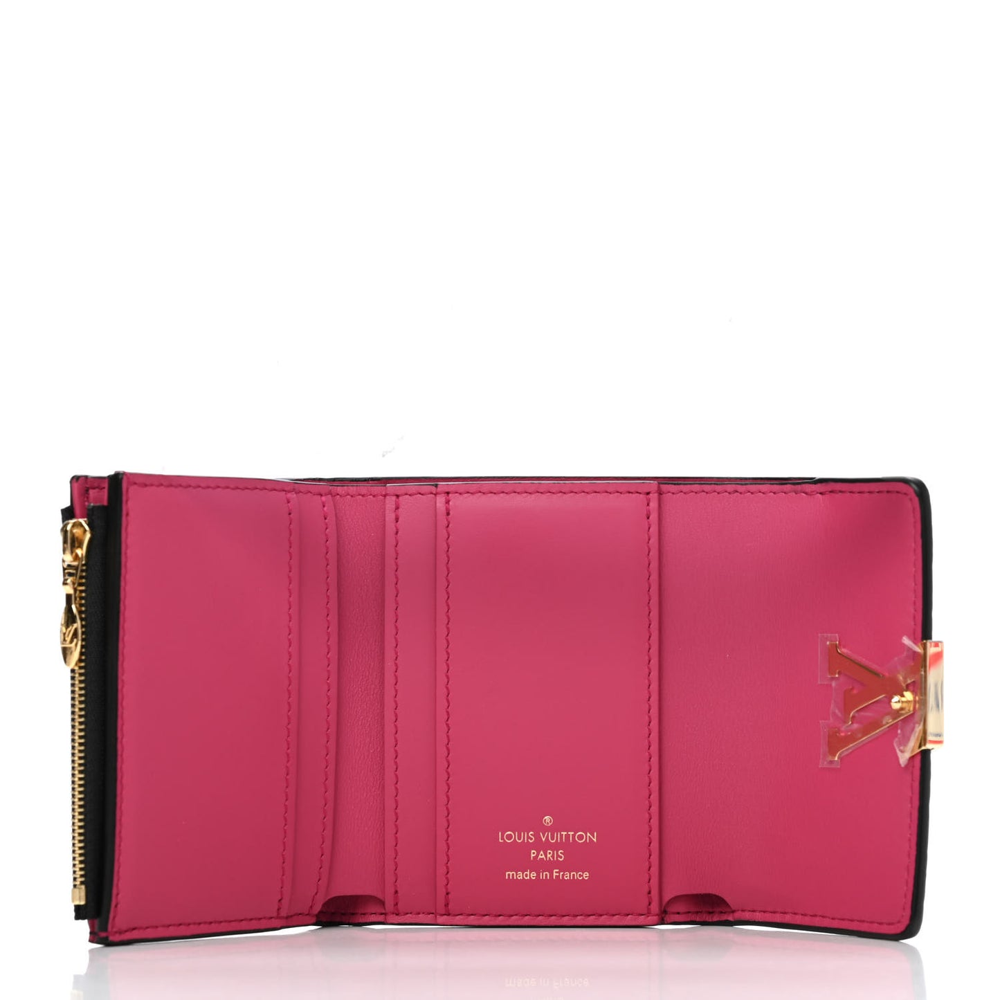 Taurillon Capucines Compact Wallet Black