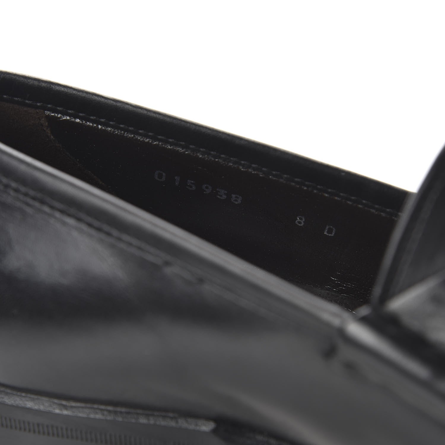 Gucci Calfskin Mens 1953 Horsebit Loafers 8 Black 8 of 9