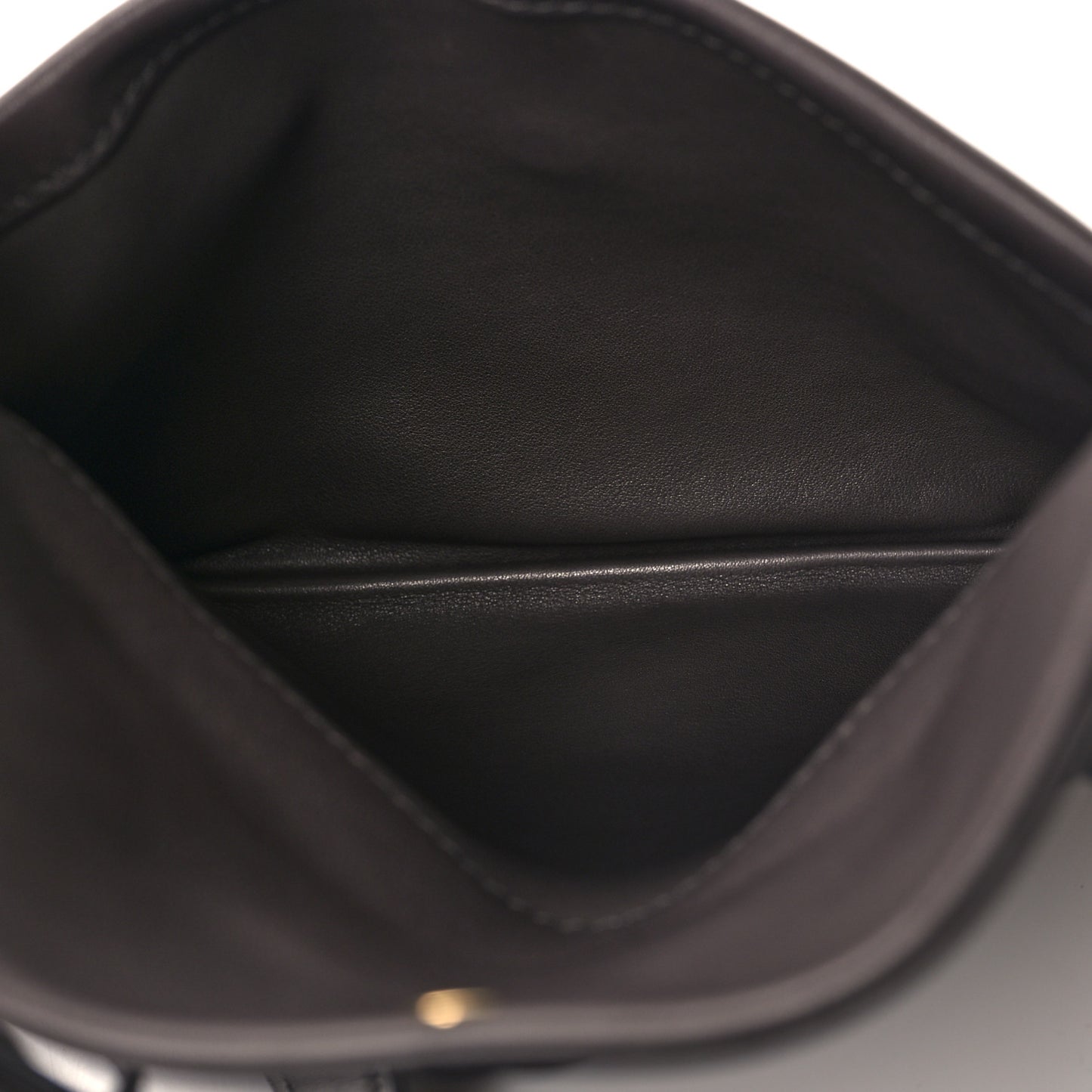 Polished Saddle Calfskin Idaho XL Dark Brown
